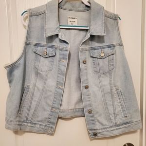 Old Navy XXL denim vest